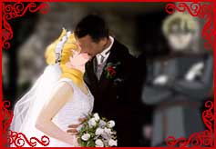 Another kiss before exiting the TARDIS
